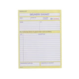 5 Pack x Spirax Delivery Docket Book No.503