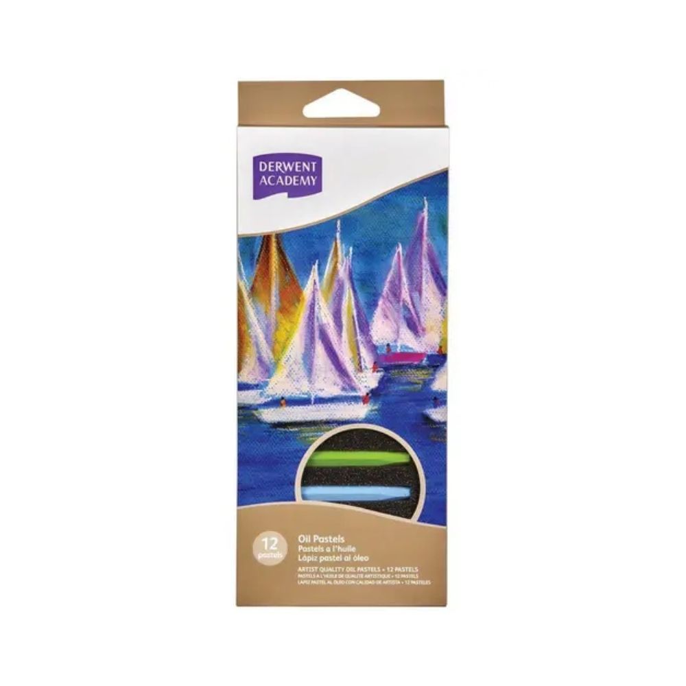 Derwent Artist Quality Oil Pastels 12 Pack