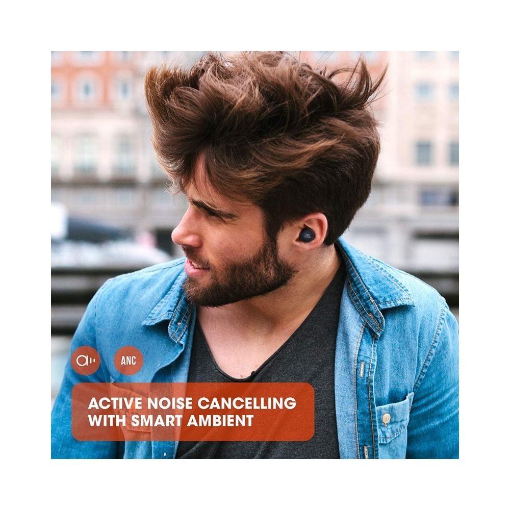 JBL Live Free Noise Cancelling + True Wireless In-Ear Headphone - Black