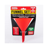 Handy Automotive Funnel Set 4 Piece
