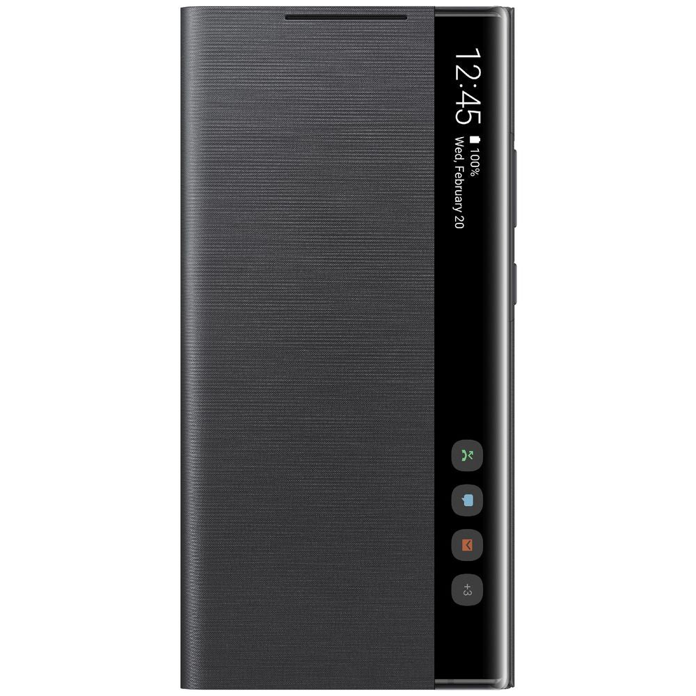 Samsung Galaxy Note 20 Clear View Protective Cover - Black
