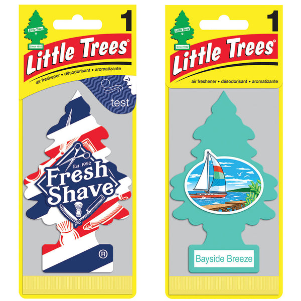 littletreesairfreshener2pkbundlebaysidebreezefreshshave