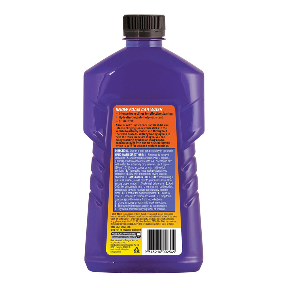 Armor All Snow Foam Car Wash - 1L