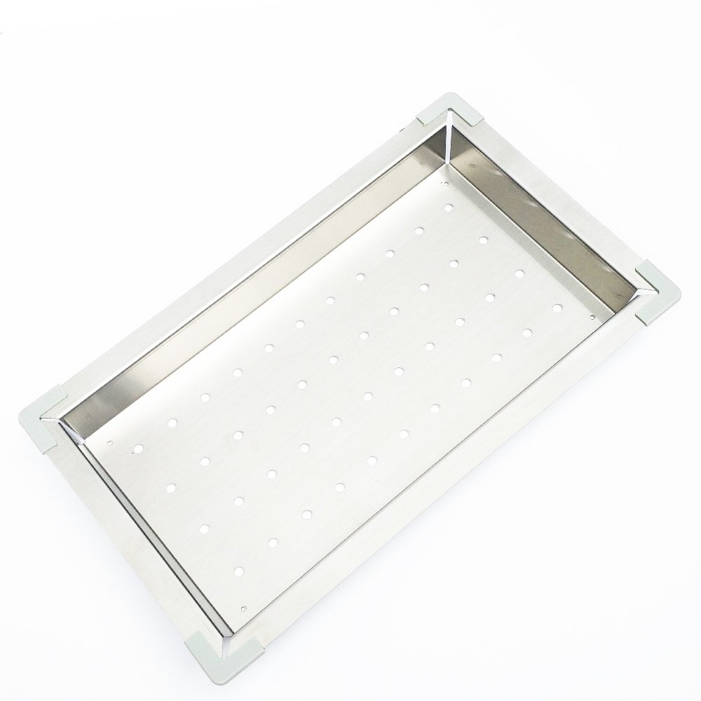 Stainless Steel Sink Colander 445 x 275mm