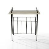 Crosley Wiltshire Turntable Stand - White Wash Wood