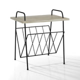 Crosley Wiltshire Turntable Stand - White Wash Wood