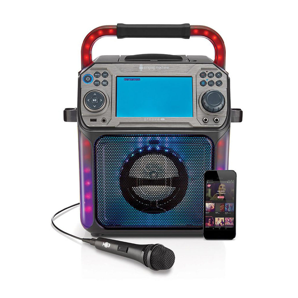 Singing Machine Groove XL – Bluetooth + Light Show