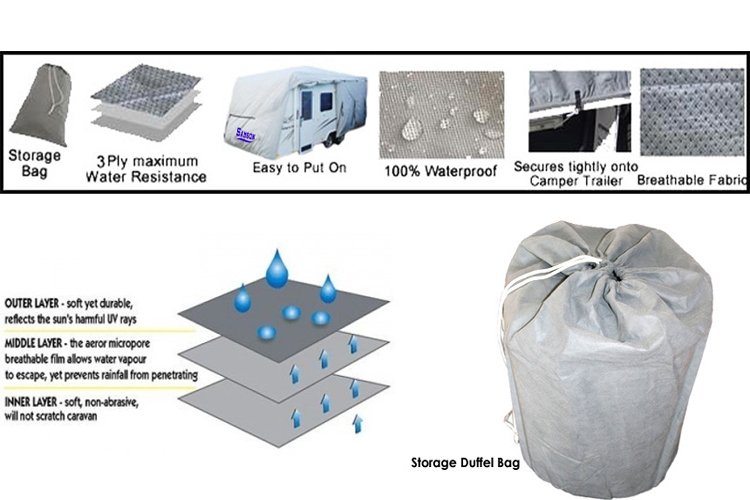 Samson Heavy Duty Caravan Cover 14-16ft