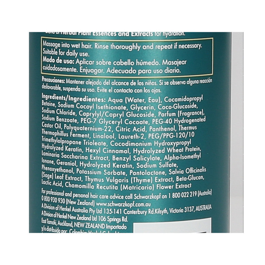 Schwarzkopf Beology Aqua Shampoo Deep Sea Extract 250ml