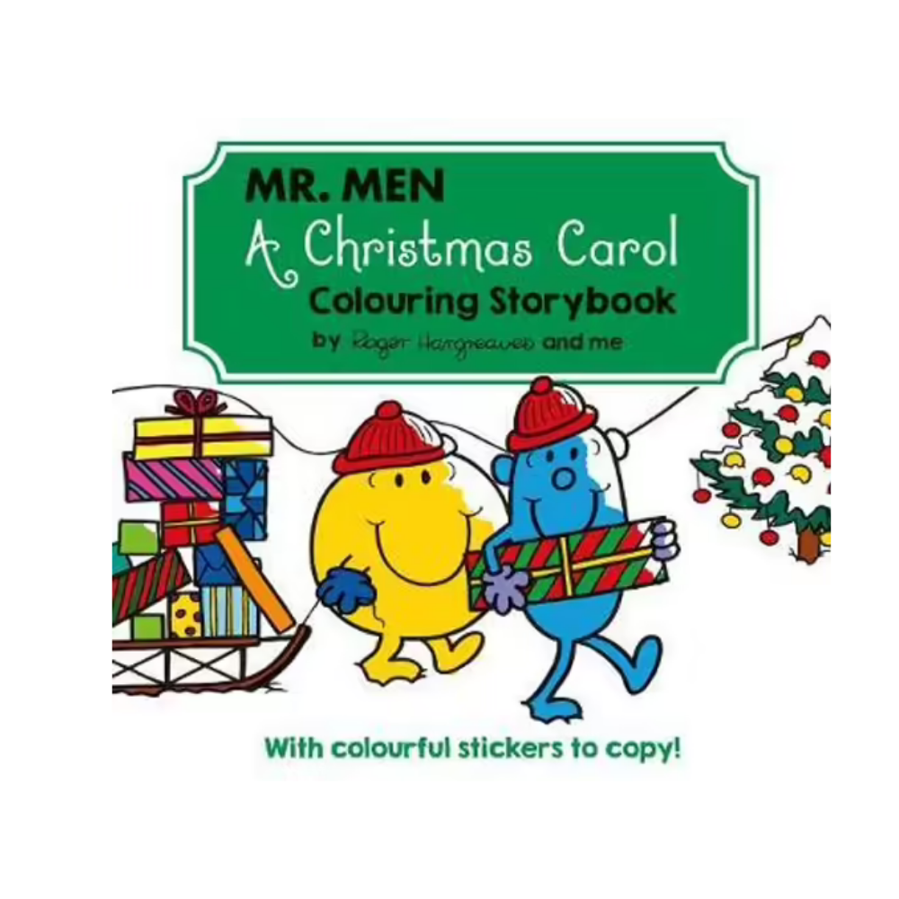 Mr. Men A Christmas Carol Colouring Storybook