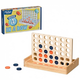 Wooden 4 In A Row Game