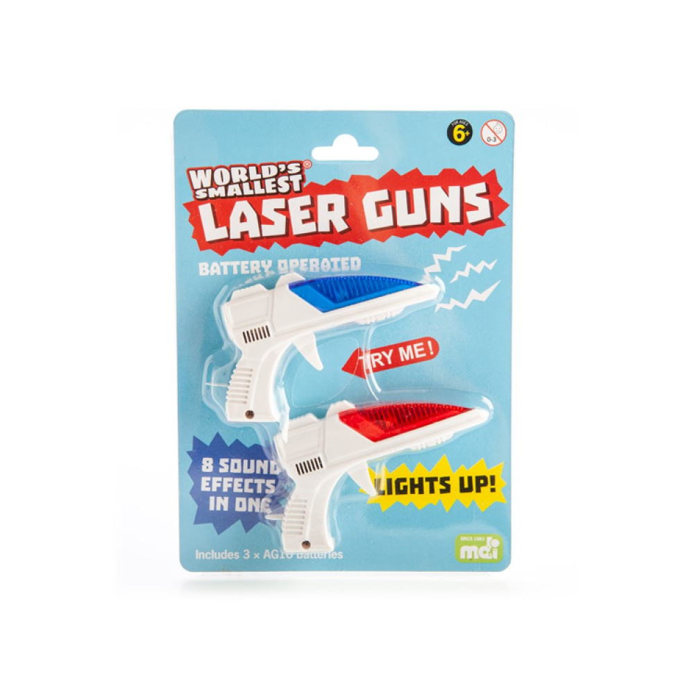 World's Smallest Laser Guns