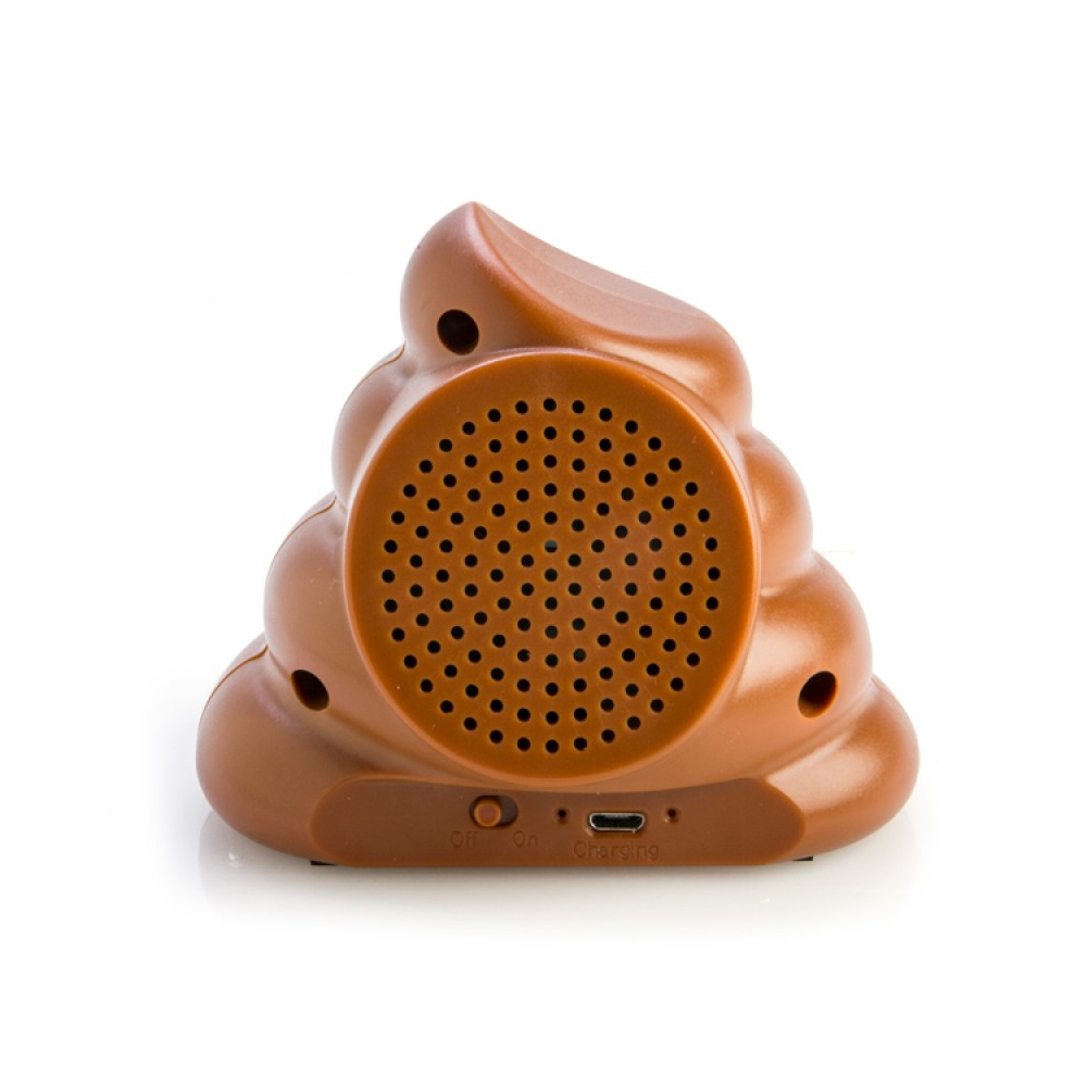Smiling Poo Koolface Speaker