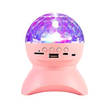 Bluetooth Speaker with Disco Light