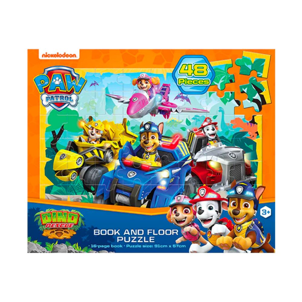 Paw Patrol Book & Floor Puzzle