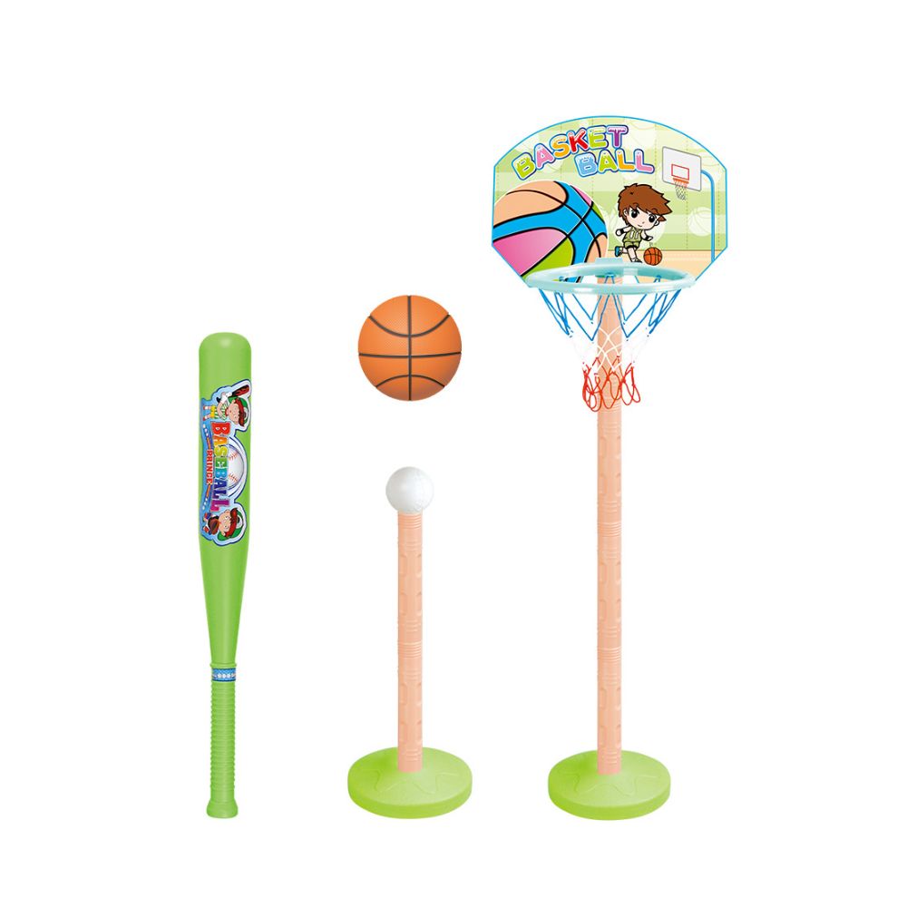 Baseball, Basketball, Tball 3 in 1 set