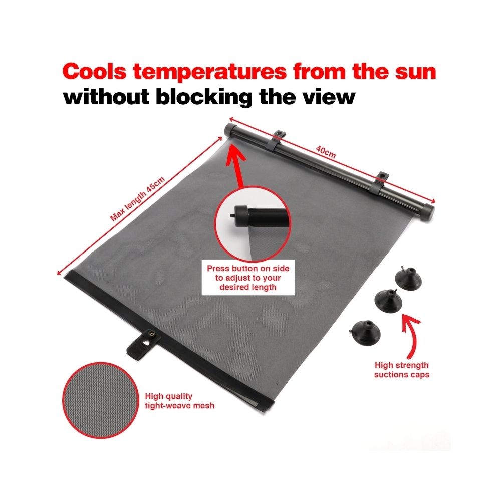 Handy Automotive Car Window Shade - 40x45cm