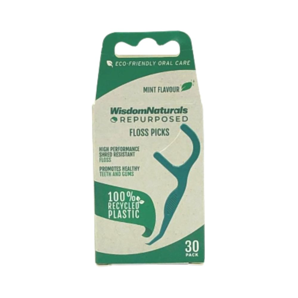 5 Pack x Wisdom Naturals Floss Picks 30pc