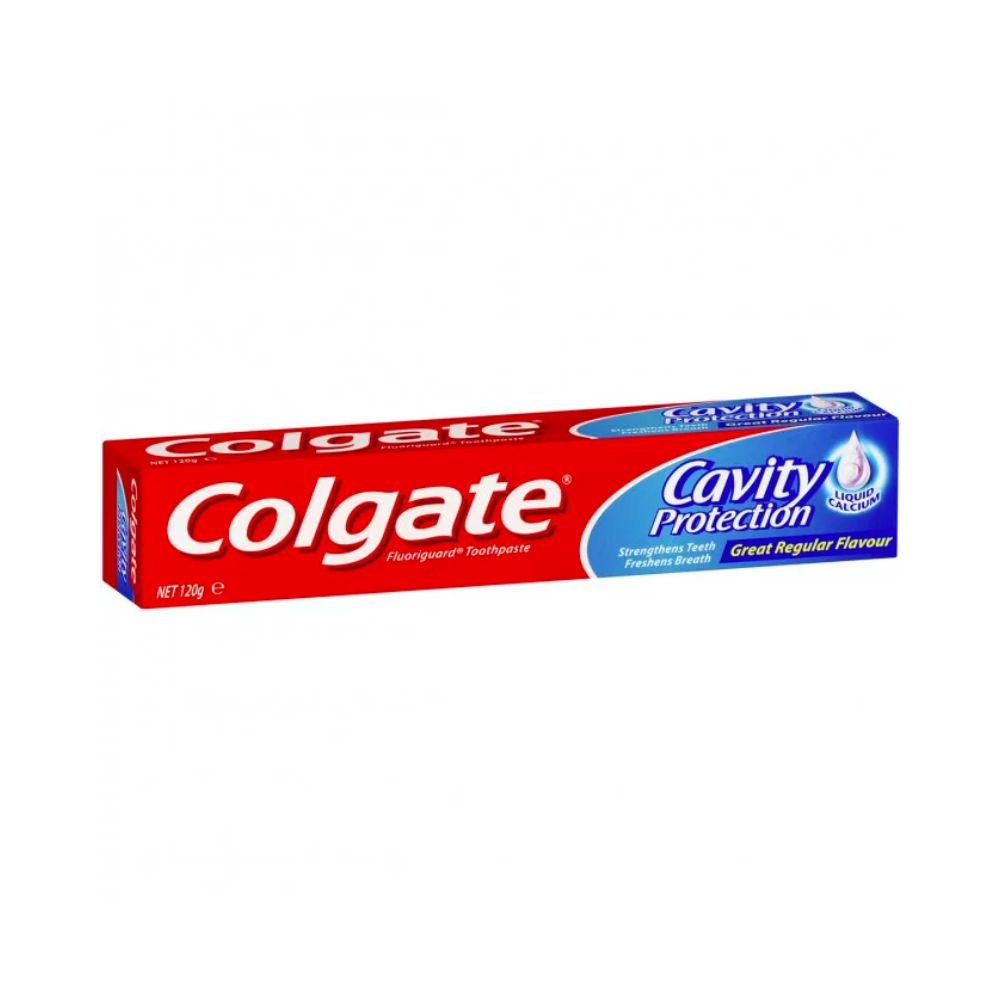2 x Colgate Cavity Protection Great Regular Flavour Toothpaste - 120g