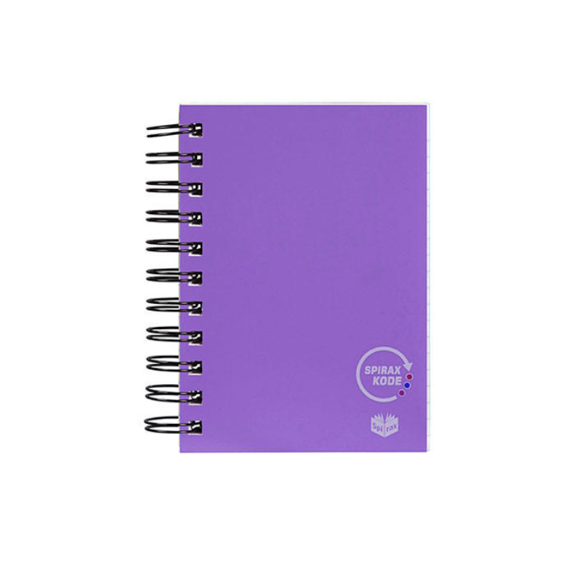 Spirax Kode P962 Solid Notebook 400 Pages - Assorted Colours