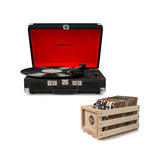 Crosley Cruiser Bluetooth Turntable + Free Record Storage Crate
