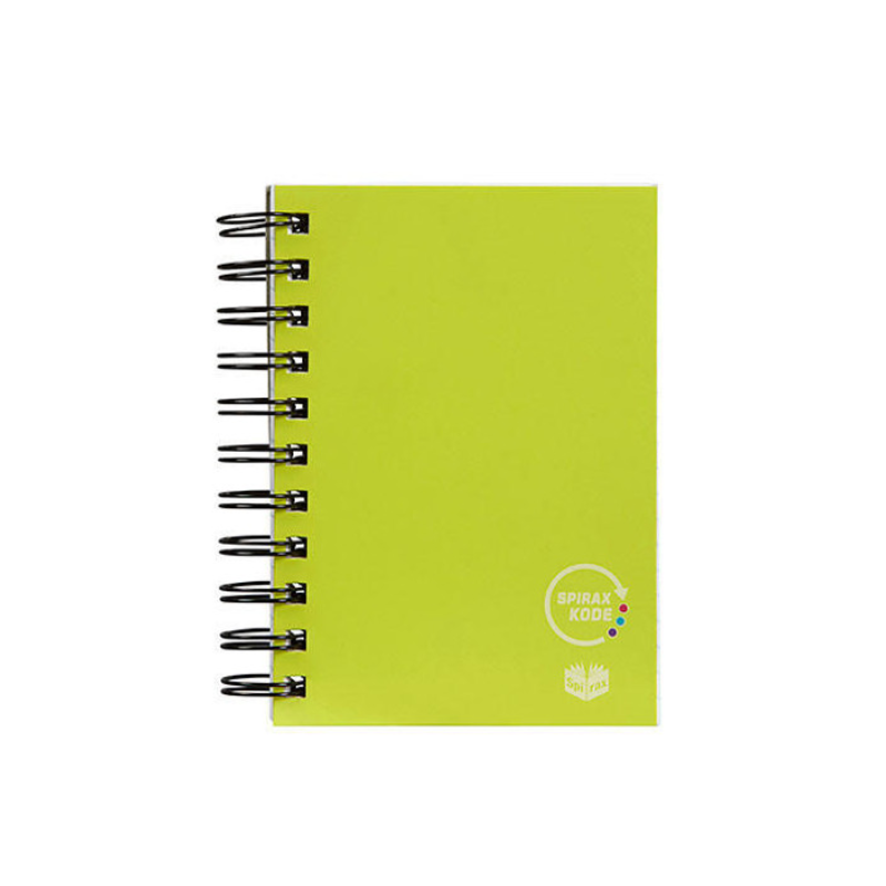 Spirax Kode P962 Solid Notebook 400 Pages - Assorted Colours