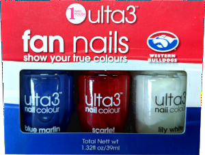 Officially Licensed Ulta3 AFL Fan Nails
