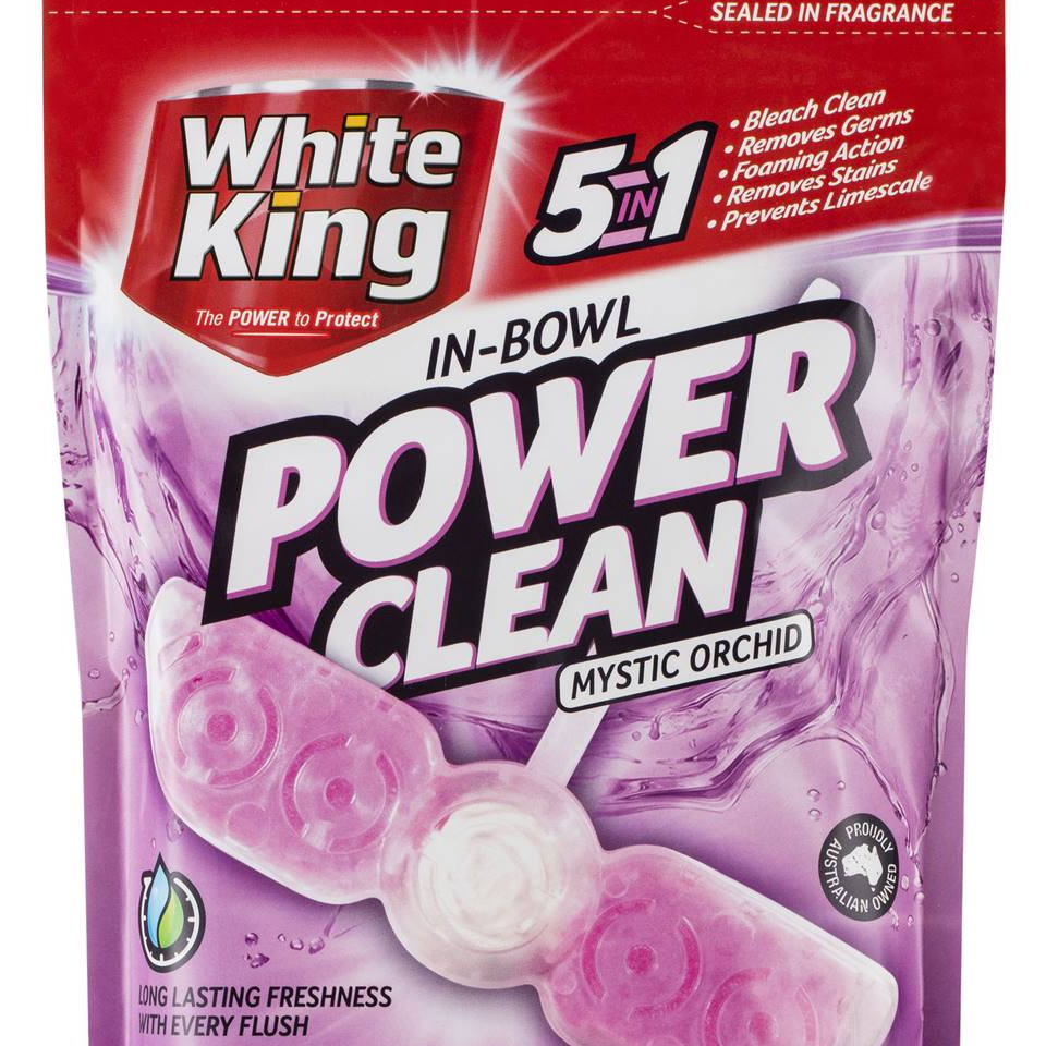 White King 5 In 1 In-bowl Power Hanger Mystic Orchid 50g