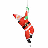 Santa Climbing LED Rope With Warm White Lights 90cm