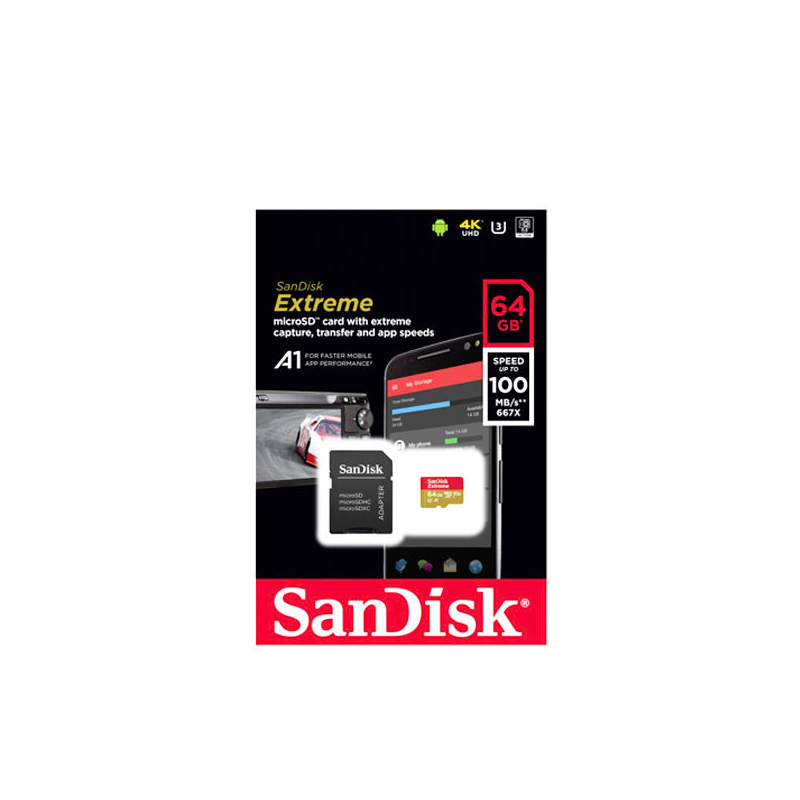 Sandisk Extreme 64Gb Micro SD card