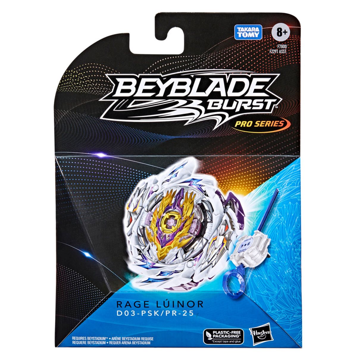 Beyblade Burst Pro Rage Luinor Spinning Top Starter Pack