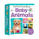 Hinkler My First Puzzle Blocks: Baby Animals