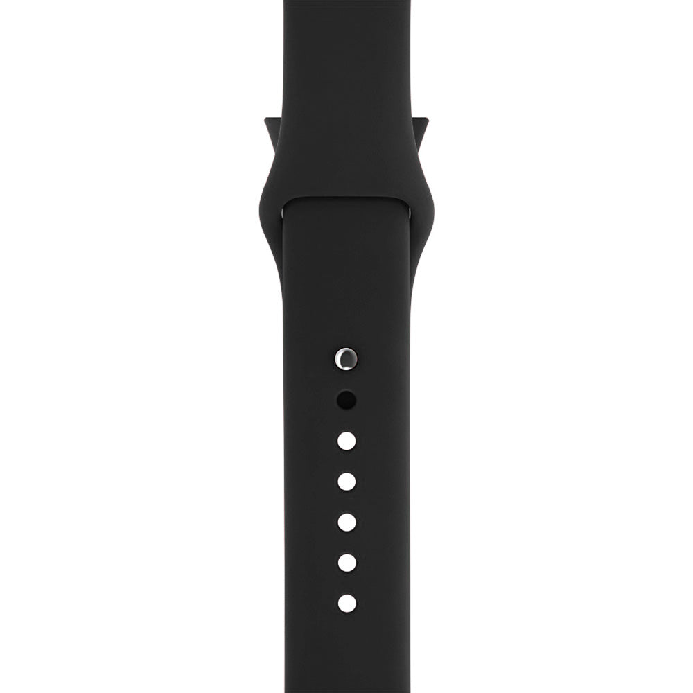 Silicone Band for Apple Watch - Black