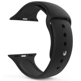 Silicone Band for Apple Watch - Black