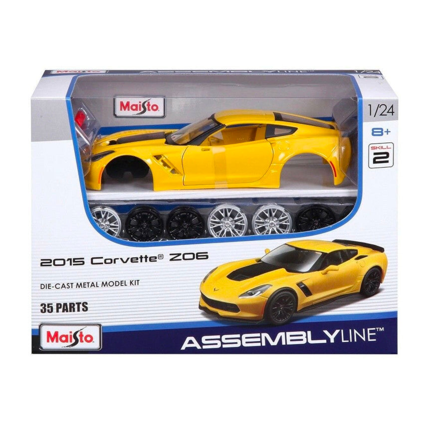 Maisto 1:24 Scale Assembly Line Die-Cast Metal Model Kit