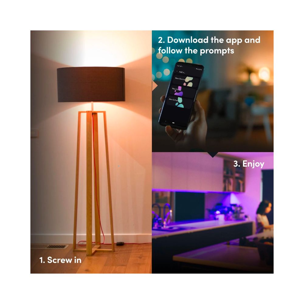 LIFX Colour 11.5W A60 B22 1200lm Smart Bulb