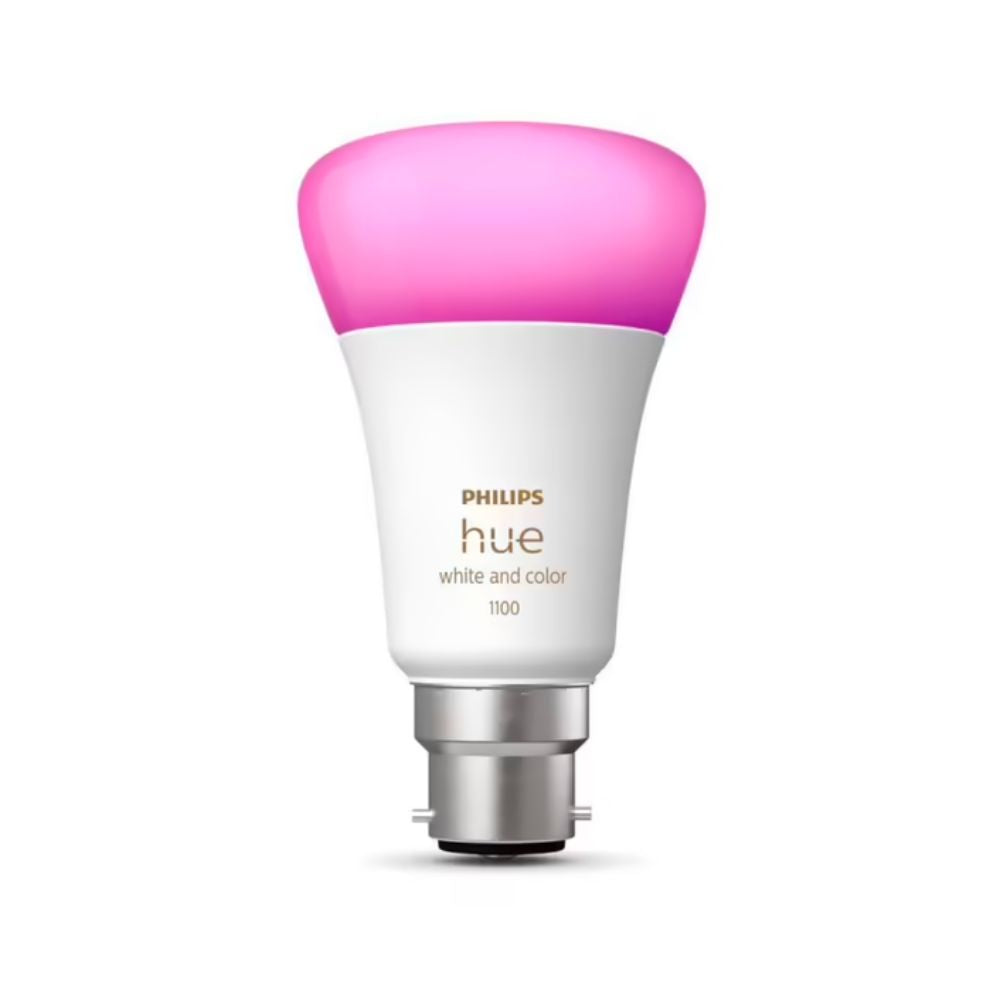 Philips Hue Smart Bulb 11W A60 B22 – White & Colour Ambiance