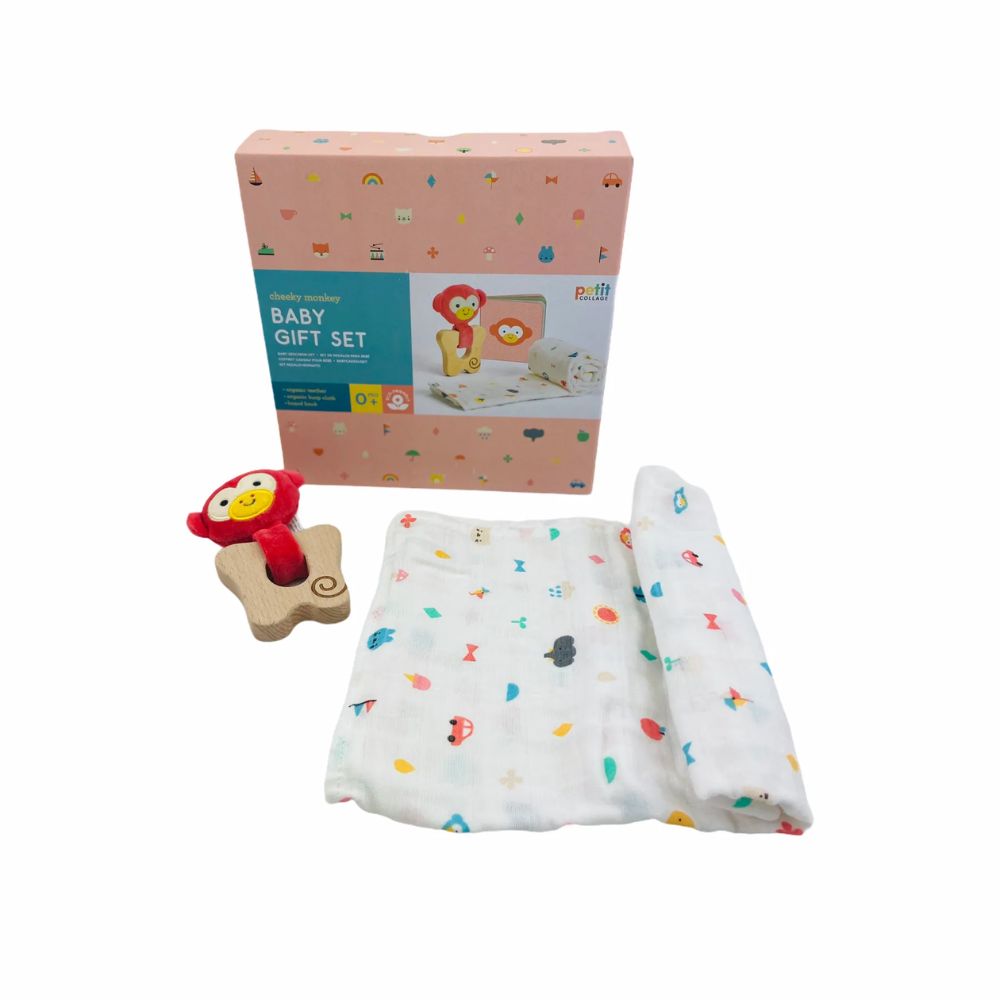 Cheeky Monkey Baby Gift Set
