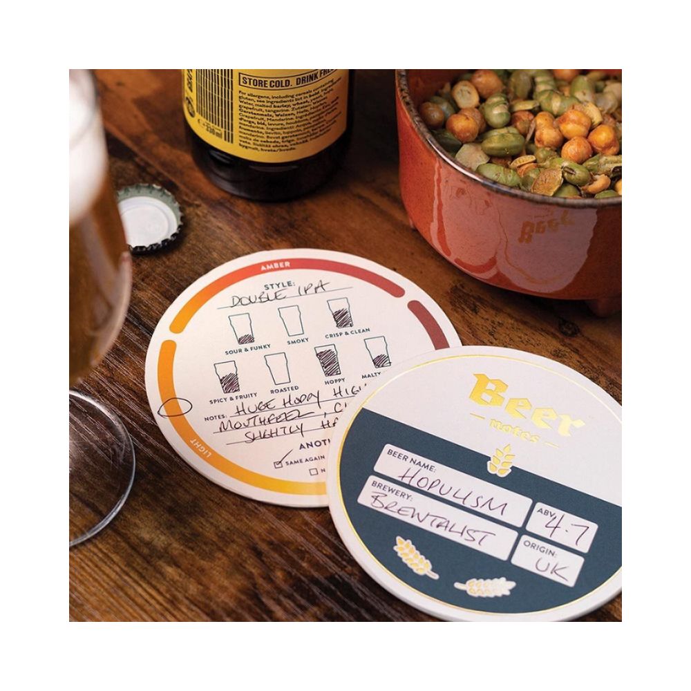 Beer Mat Tasting Notes