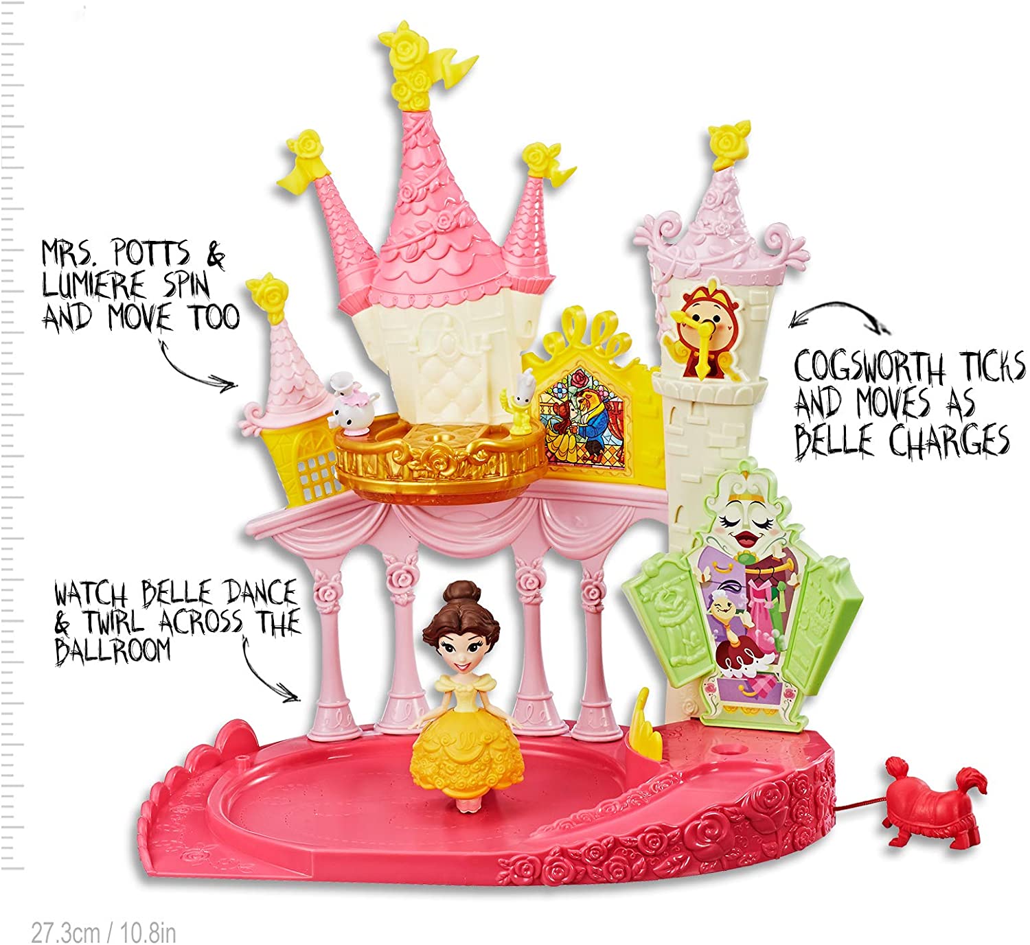Belle Magical Movers Dance 'n Twirl Ballroom Playset