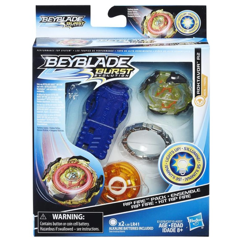 BeyBlade Burst Evolution Rip Fire Pack Assorted