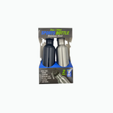 Stainless Steel Drink Bottle 750ml Twin Pack