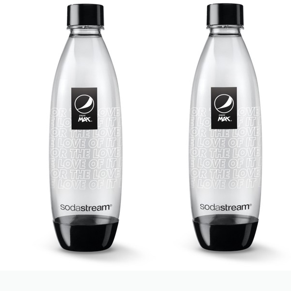 SodaStream SPIRIT (Black) With Pepsi Tasting Pack and 2 Extra Pepsi Bottles