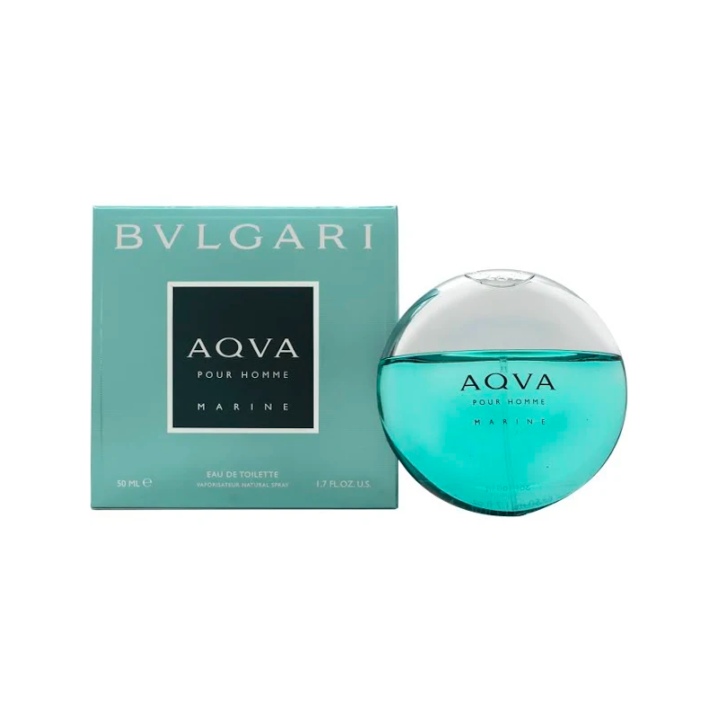 Bvlgari Aqva Homme Marine Eau De Toilette Spray 50ml