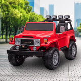 Licensed Toyota FJ-40 Electric Kids Ride On Car by Kahuna - Red