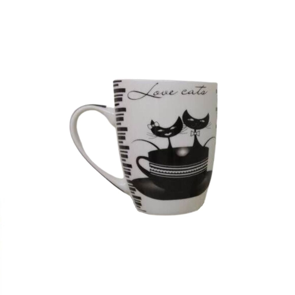 New Bone China Cat Mug