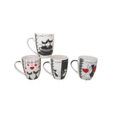New Bone China Cat Mug