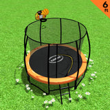 Kahuna Trampoline 6ft with Basketball set - Orange