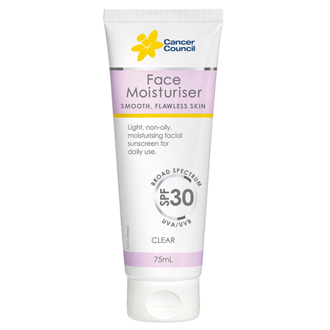 3 Pack x Cancer Council Face Tinted Moisturiser Clear Spf 30 75ml