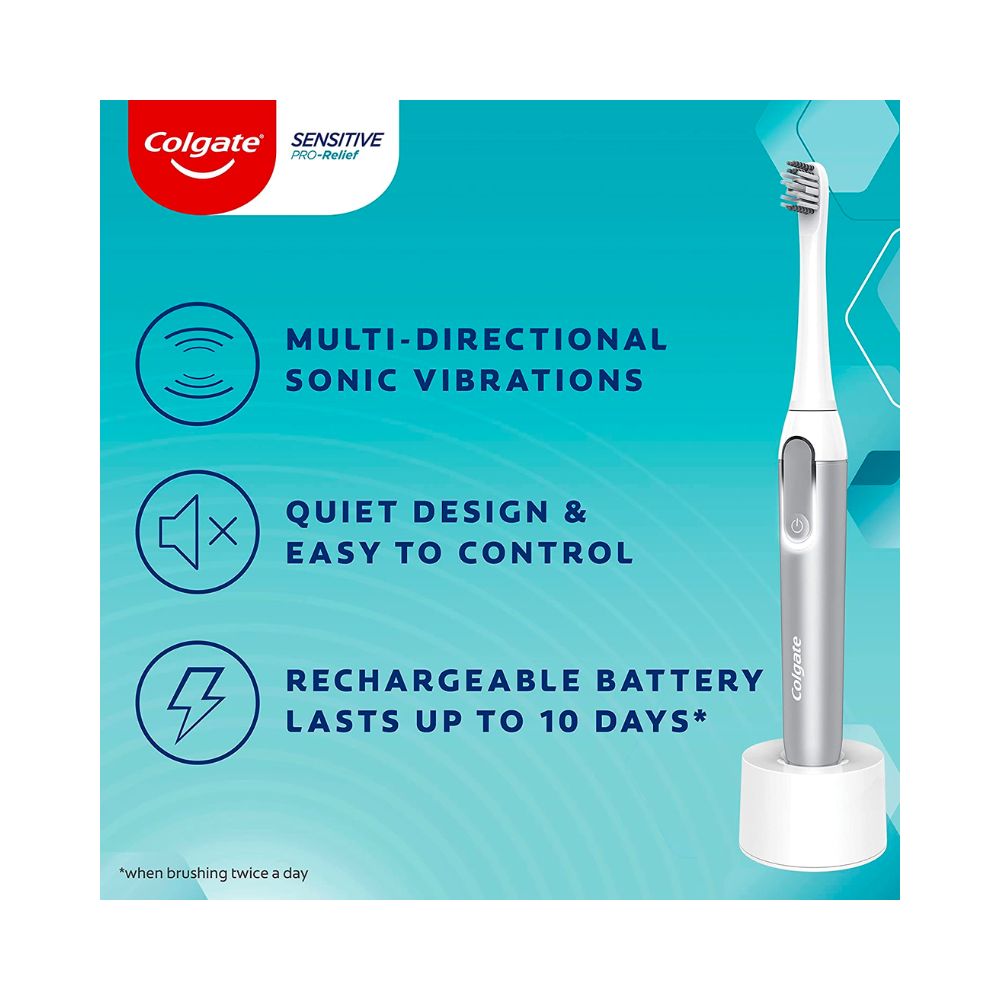 Colgate Sensitive Pro-Relief ProClinical 500R Sensitive Electric Power Toothbrush